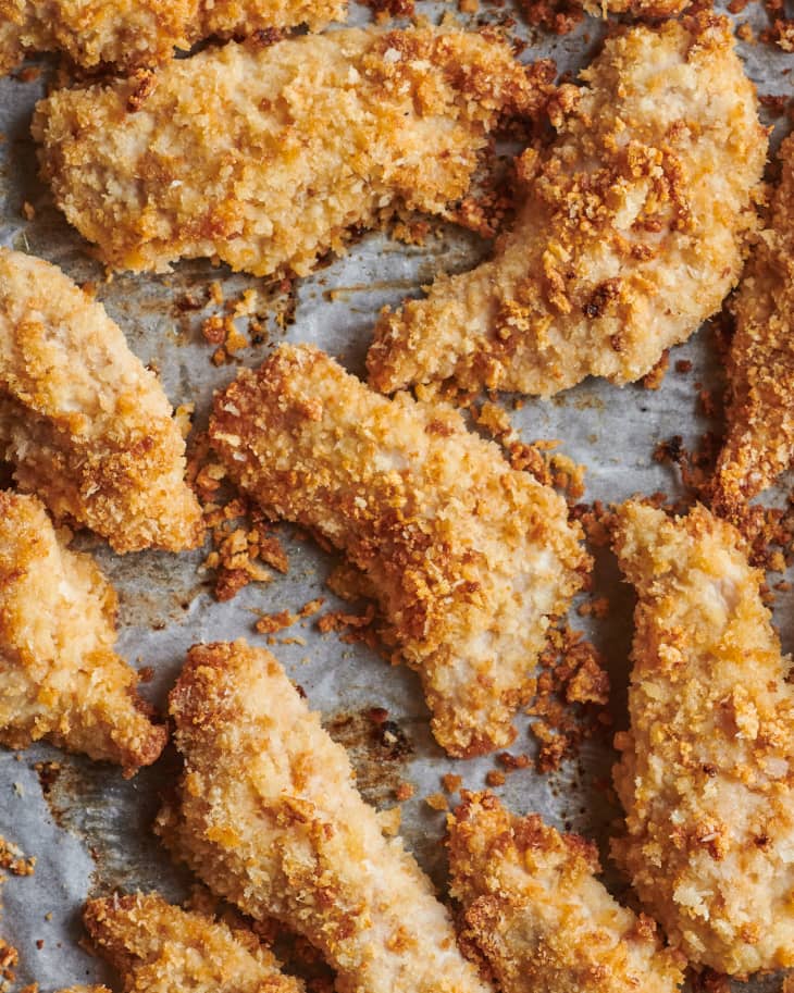 GarlicParmesan Chicken Tenders The Kitchn